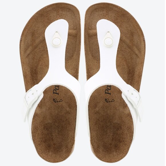 Birkenstock Papillio Gizeh Platform Sandals – White Size EU 36 US Women’s 5–5.5 - Picture 2 of 15